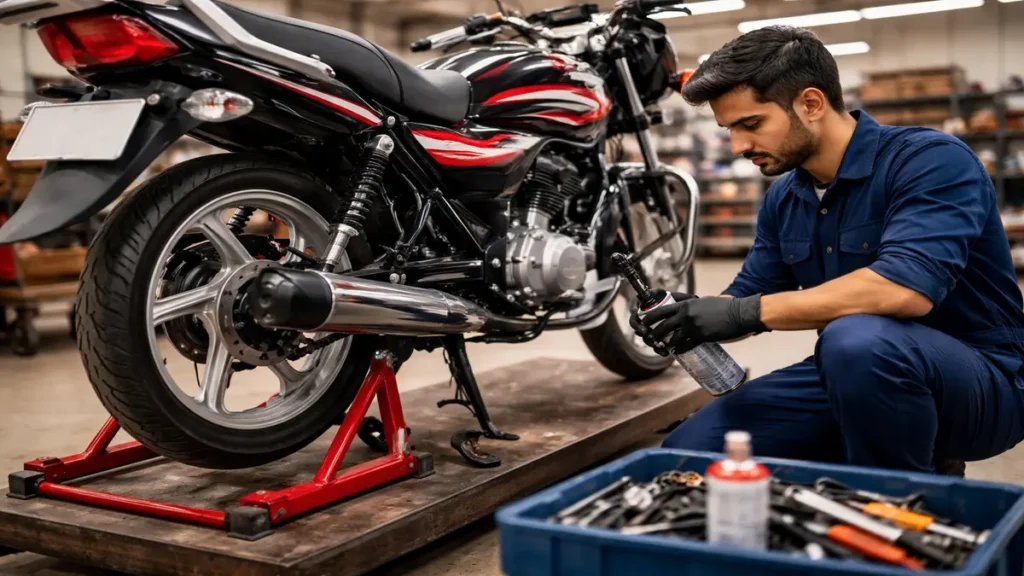 Motorcycle Servicing Schedule in India