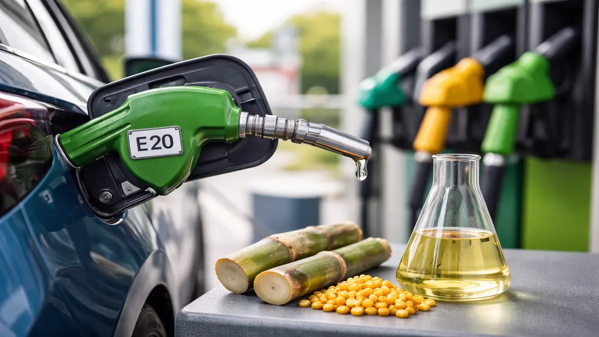 India Achieves 20% Ethanol Blending